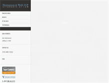 Tablet Screenshot of hwllplaw.com